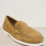 Mocassino uomo in suede marrone 803961293 003 RALPH LAUREN 