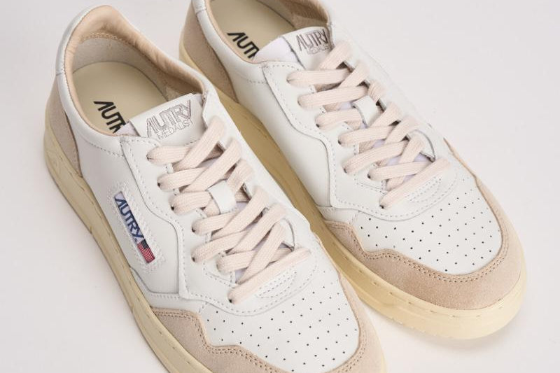 Sneakers uomo medalist low in pelle e suede AULM LS33 AUTRY 