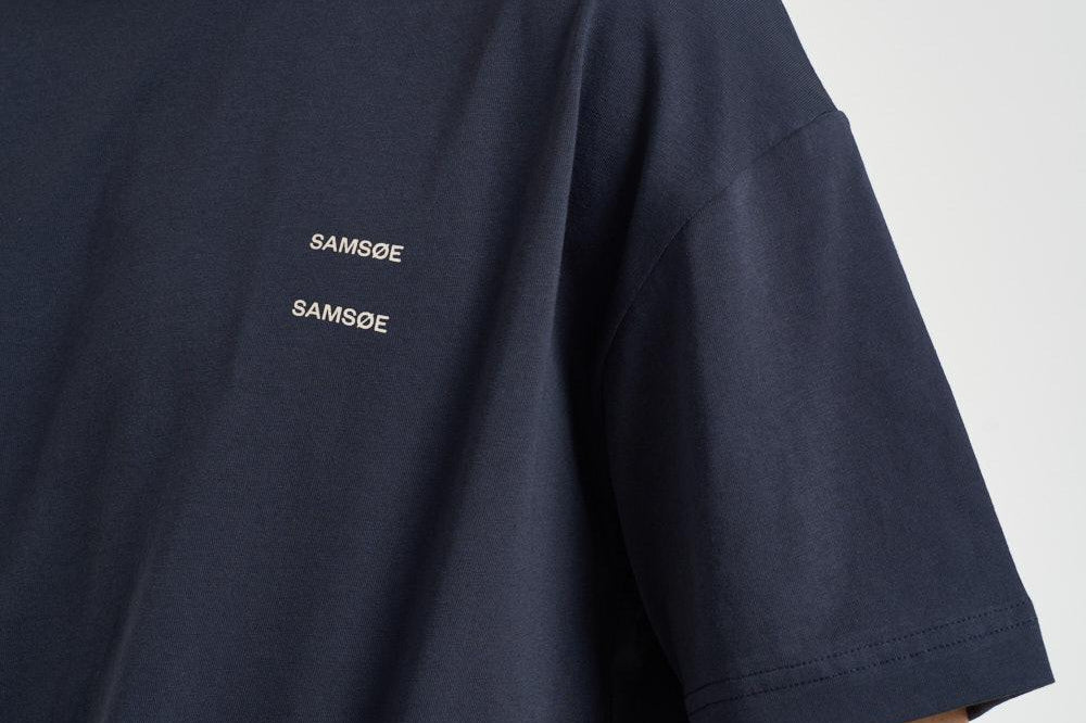 T-shirt uomo Joel girocollo blu notte M22300126 SALUTE SAMSØE SAMSØE 