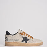 Sneakers ballstar uomo in suede GMF00117 F00757860336 GOLDEN GOOSE 