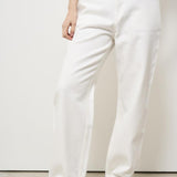 Jeans donna Kim in denim bianco GWP00844 P00098010190 GOLDEN GOOSE 