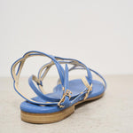 Sandali donna denim blu W46  EMANUELA CARUSO CAPRI 