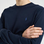 Maglia uomo girocollo blu 710684957 001 RALPH LAUREN 