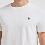 T-shirt girocollo uomo bianca 710680785 003 RALPH LAUREN 