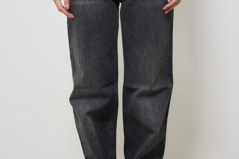 Jeans donna Korea nero KOREA SPIDER BLACK HAIKURE 
