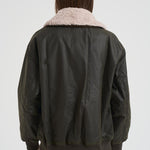 Giubbotto donna Green Maxine cerato verde oliva LWX1488 OL99 BARBOUR 