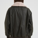Giubbotto donna Green Maxine cerato verde oliva LWX1488 OL99 BARBOUR 