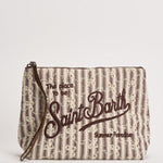 Pochette donna Aline sangallo marrone ALINESANGALLO 00561L MC2 SAINT BARTH 