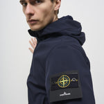 Giubbotto uomo blu Softshell 4100090 S0A22V0020 STONE ISLAND 