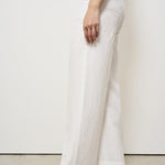 Pantalone donna wide-leg bianco 173874 D9469011 INCOTEX 