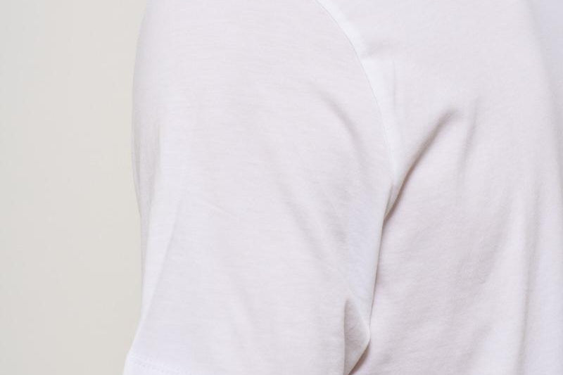 T-shirt uomo girocollo bianco TH6709 001 LACOSTE 