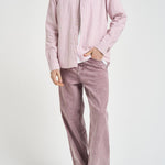Camicia uomo Konrad a righe rosa 1001330 CROCUSPINK LES DEUX 