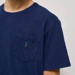 T-shirt uomo girocollo blu 710964511 001 RALPH LAUREN 