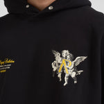 Felpa uomo con stampe nera MLM100370 JETBLACK REPRESENT 