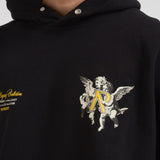 Felpa uomo con stampe nera MLM100370 JETBLACK REPRESENT 
