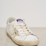 Sneakers donna Super-Star talloncino grigio GWF00102 F00684412166 GOLDEN GOOSE 