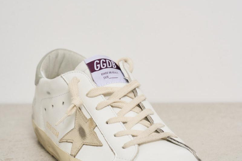 Sneakers donna Super-Star talloncino grigio GWF00102 F00684412166 GOLDEN GOOSE 