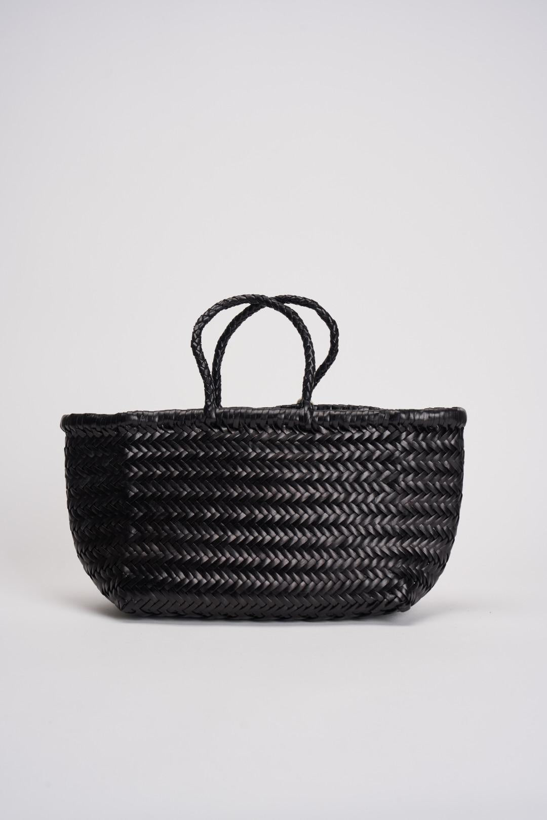 Borsa donna Bamboo Triple Jump nera 8811 BLACK DRAGON DIFFUSION 