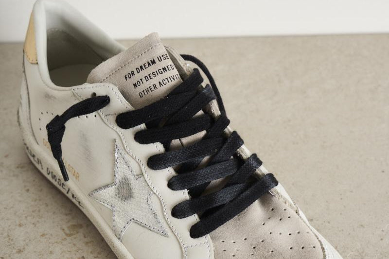 Sneakers "Ball Star" donna in pelle GWF00117 F00612410358 GOLDEN GOOSE 