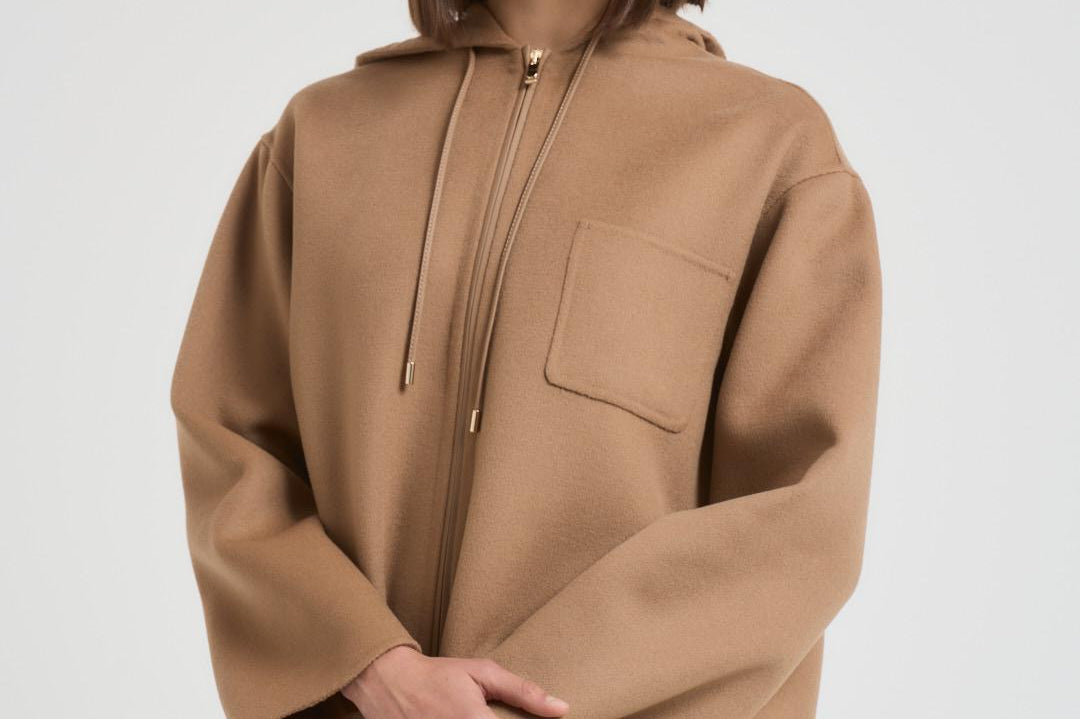 Caban donna corto Mina cammello MINA 024 MAX MARA STUDIO 