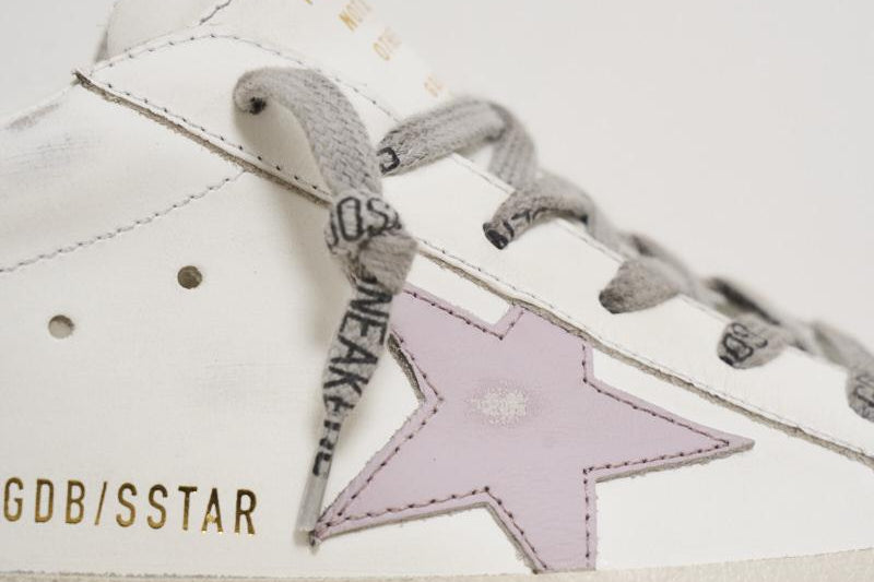 Sneakers donna Super Star talloncino dorato GWF00102 F00684212151 GOLDEN GOOSE 