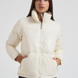 Piumino Goldin donna bianco HWY038 1025 PYRENEX 