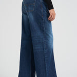 Jeans donna a palazzo 1996 d-sire denim scuro A06925 09I2701 DIESEL 