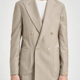 Abito uomo doppiopetto beige GHERIPO 30010843 BRIGLIA 