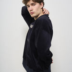 Felpa uomo nera girocollo GUP01938 P00187250907 GOLDEN GOOSE 