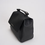 Borsa donna Sveva Soft Piccol a mano in pelle con tracolla nera B01999SOF NERO ORCIANI 