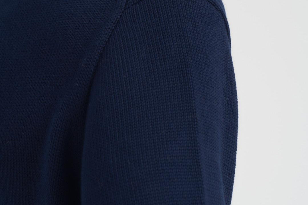 Maglia uomo in cotone blu 710810846 001 RALPH LAUREN 