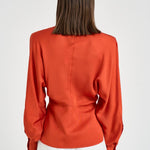 Camicia donna arancione UDONIA ORA3326S IRO 