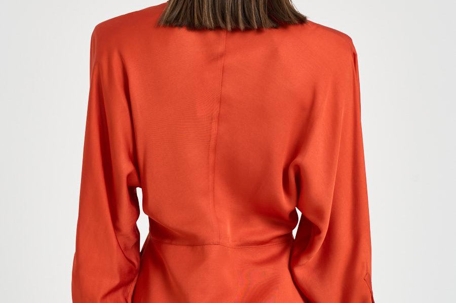 Camicia donna arancione UDONIA ORA3326S IRO 