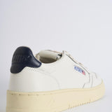 Sneakers uomo in pelle bianca con spoiler AULM LL12 AUTRY 