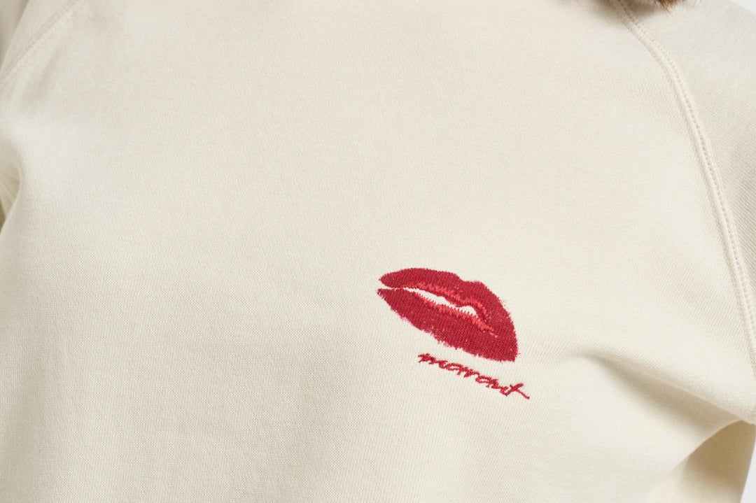 Felpa donna Millyny crema SW0160FA D1M02E23EC MARANT ETOILE 