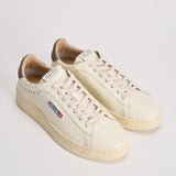 Sneakers uomo Dallas panna e marroni ADLM MR16 AUTRY 