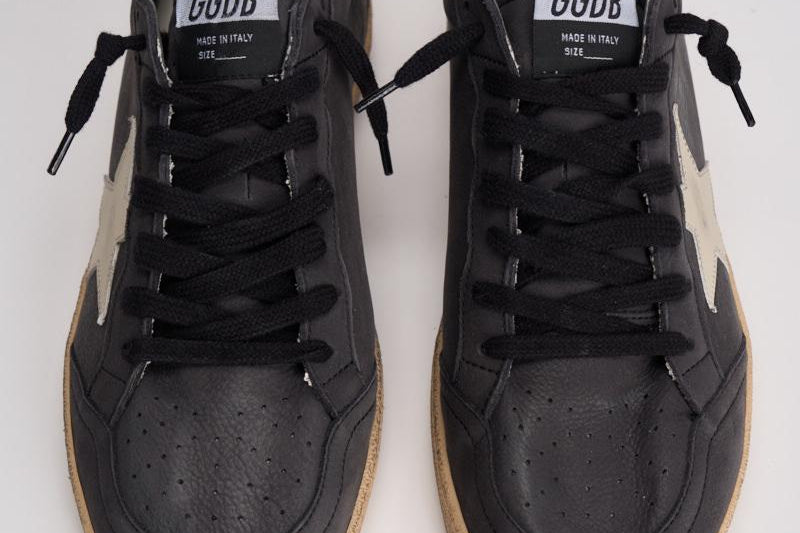 Sneakers uomo Ballstar vintage nero GMF00117 F00621560538 GOLDEN GOOSE 
