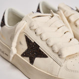 Sneakers donna Stardan bianca e strass GWF00128 F00793910318 GOLDEN GOOSE 