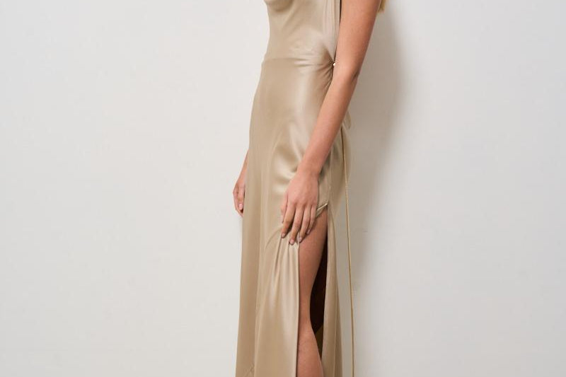 Abito donna Brigitte beige 625SS6602S DARKSAND DANAME 