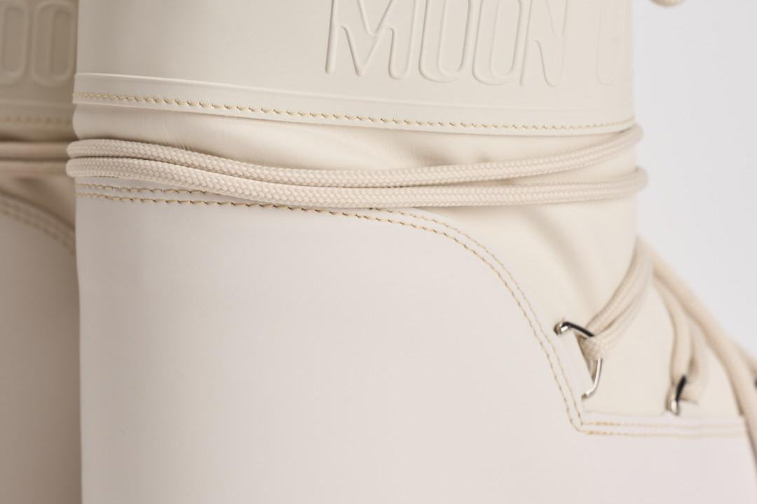 Stivale donna Icon Low Rubber crema 1409380 L002CREAM MOON BOOT 