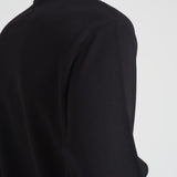 Felpa uomo girocollo nera con stampa logo 8N1MR6 1JRIZF009 EMPORIO ARMANI 