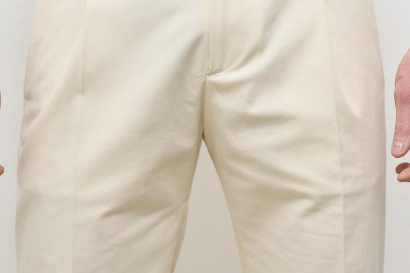 Pantalone uomo regular panna RETRO DG1730XECRU BERWICH 