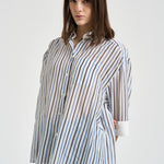 Camicia donna Gracia a righe Y6SK54 RG104 SEMICOUTURE 