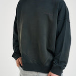 Felpa uomo girocollo antracite GUP01938 P00214690498 GOLDEN GOOSE 