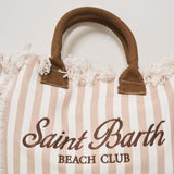 Borsa donna Vanity a righe beige VANITY 03753H MC2 SAINT BARTH 