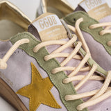 Sneakers donna Ball Star grigia e gialla GWF00117 F00814583251 GOLDEN GOOSE 