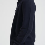 Cardigan Sarichard dritto in lana uomo blu M25300038 SALUTE SAMSØE SAMSØE 