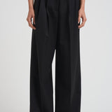 Pantalone donna wide leg nero D232492 LILIUXY013NERO P.a.r.o.s.h. 