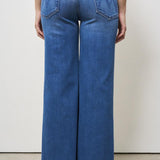 Jeans donna sfrangiato 1445 BLU MOTHER 