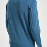 Maglia uomo girocollo azzurro M010221 252 ACCADEMIE TESSILI 